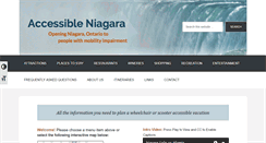 Desktop Screenshot of accessibleniagara.com